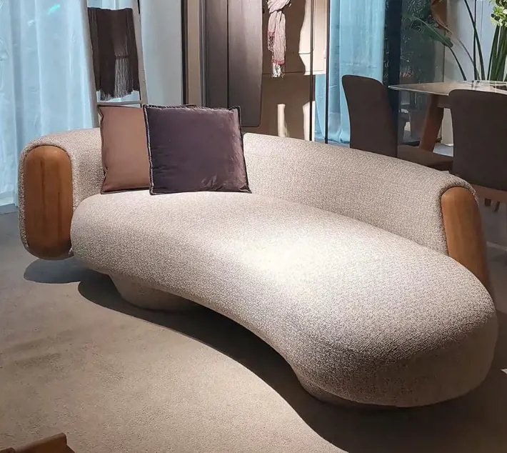 Sea foam gray sofa